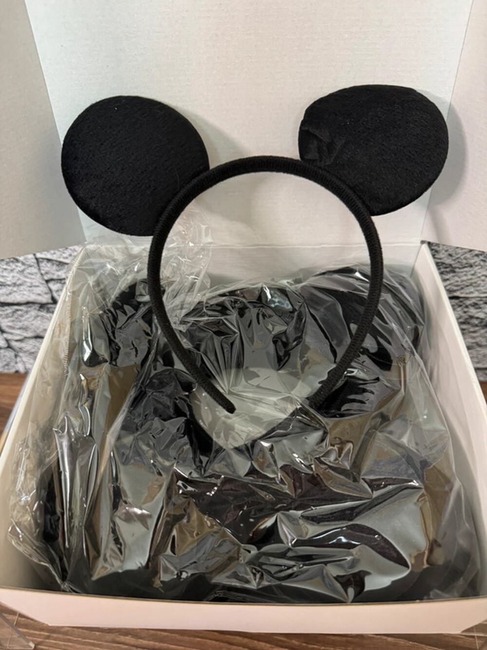New 20 Pack of Black Mouse Ear Headbands